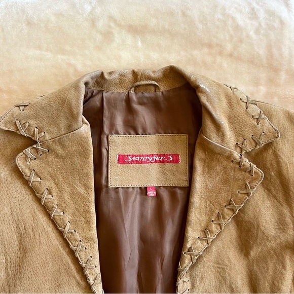 Vintage Y2K Leather Jacket - Picture 3 of 8